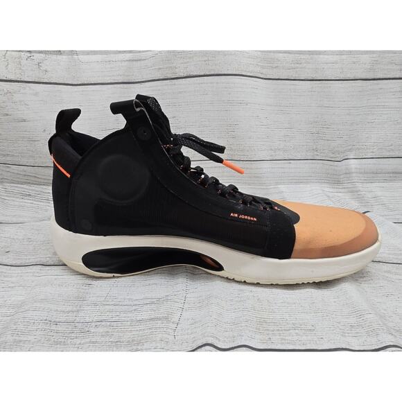 Nike Air Jordan 34 Amber Rise Sneaker Shoe Size 16. AR3240-800 - Picture 8 of 10